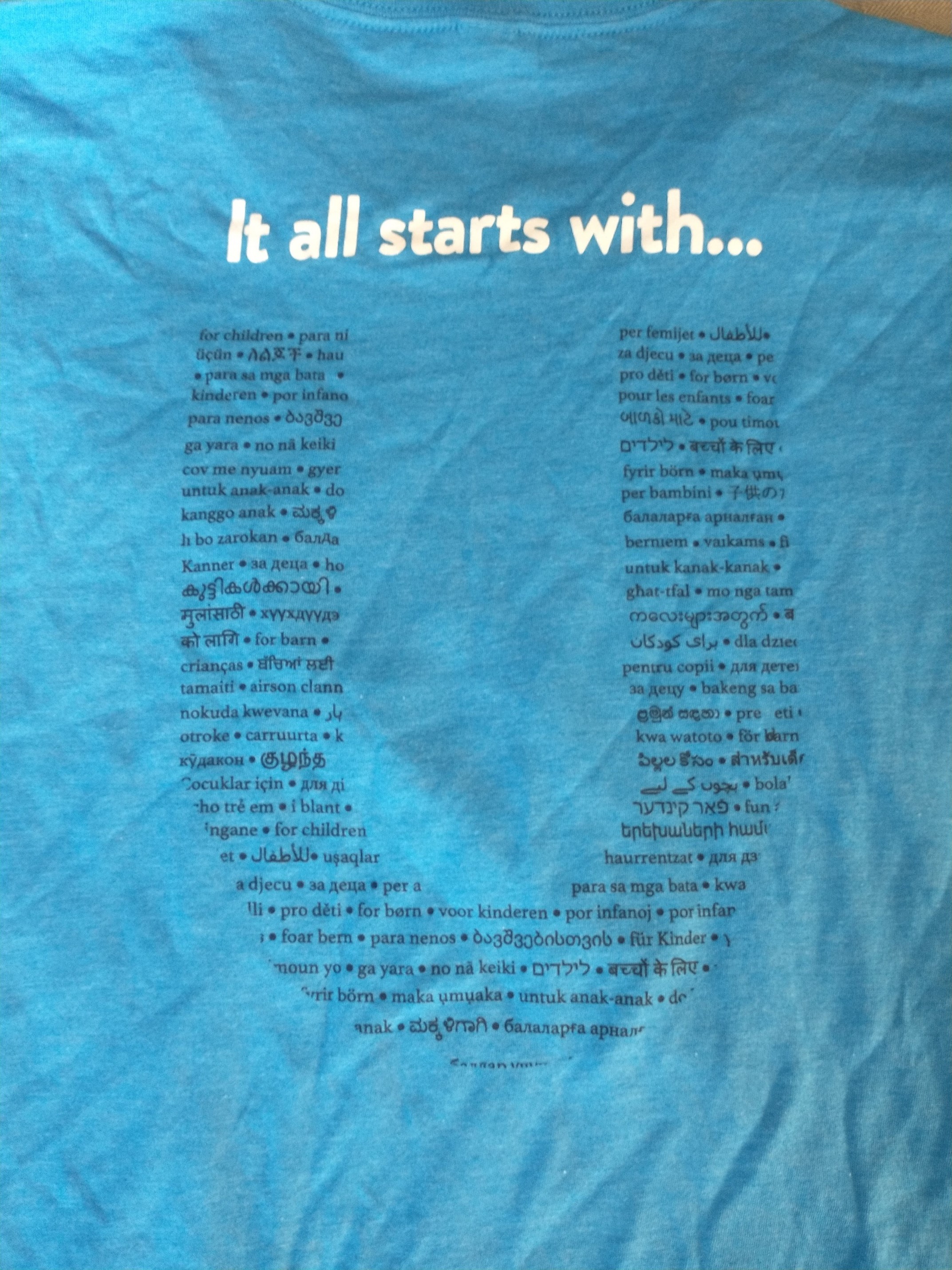 2019 UNICEF T-Shirt